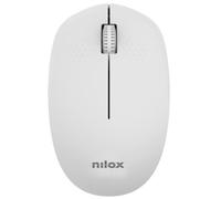 Nilox ratón wireless 1000 dpi, 3 botones, gris
