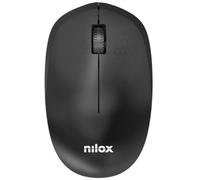 Nilox Ratón Wireless. 1000 DPI. 3 botones. Negro