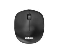 Nilox Ratón inalámbrico NXMOWI4011 1000 DPI 3 botones Negro