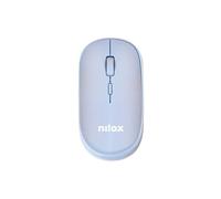 Nilox - RATÓN WIRELESS LIGHT AZUL