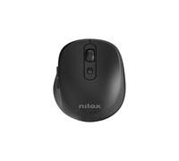 Nilox Ratón NXMOWI4001 inalámbrico óptico 3200 DPI 6 botones ambidiestro Negro