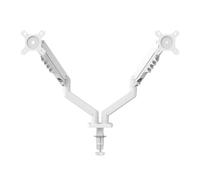 Nilox Soporte Articulado para 2 Monitores Blanco