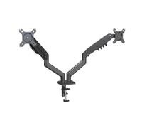 Nilox Brazo Articulado Doble Monitor 15"/32" Negro