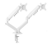 Nilox Soporte Articulado para 2 Monitores Blanco