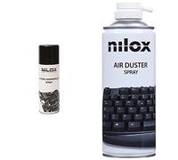 Nilox -Spray Isopropilico Alcohol 200Ml + - Spray Aria-Gas Leggeri-400Ml (Nxa02061-1)