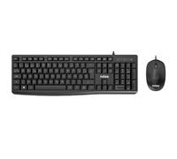 Nilox teclado y raton usb nxkme0012 negro