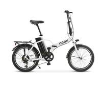 Nilox URBAN - eBike J1 Pro Blanco Acero 50,8 cm (20") 23,5 kg