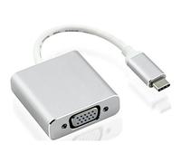 Nilox USB Type-C - VGA M/F USB Type-C VGA Plata