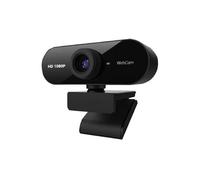 Nilox, Webcam HD 1080p, 30fps con Enfoque Fijo, Micrófono Incorporado, Ángulo de Visión 78º, Cable de 160 cm, Compatible con Windows y Mac OS, Plug&Play, Negro