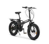 Nilox X5 PRO Bicicleta Eléctrica 20 pulgadas 10000mah 60km de Autonomía Negra