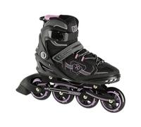 Nils Extreme Patines en línea Theodore, color: negro y morado, talla: 44