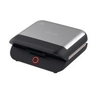 Nilson Life Sandwichera Grill para Bocadillos y Sandwich, Capacidad para 2 Sandwiches, Revestimiento Antiadherente, Placa Fija, NSM800FX, 800 W,Cable 80 cm, Inox