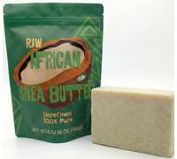 Nimba Foods Manteca de karité 100% cruda sin refinar, africana, 1 libra (16 onzas)