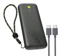 Nimble CHAMP Pro 20K Cargador portátil dual USB-C, 65W PD y QC 4.0. Banco de energía USB-C de carga rápida compatible con MacBook, portátiles, iPad, iPhone, Android y más (negro medianoche)