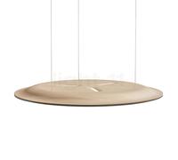 Nimbus Lighting Pad Lounge Connect, lámpara de suspensión LED, classic oak/negro - mit unsichtbarer höhenverstellung