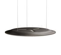 Nimbus Lighting Pad Lounge Connect, lámpara de suspensión LED, ebony ash/gris - mit unsichtbarer höhenverstellung