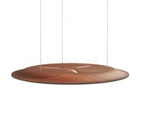 Nimbus Lighting Pad Lounge Connect, lámpara de suspensión LED, santos palisandro/negro - con unsichtbarer höhenverstellung