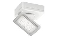 Nimbus Modul Q Connect, lámpara de techo LED, con alojamiento - 12,2 cm - blanco - ex river - giratorio