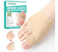 Nimisyra Calcetines Hallux Valgus, Corrector de juanetes Hallux Valgus, orthèses pied De Silicone Gel Suave, Medias unisex para juanetes(44-47 L,tono de piel)