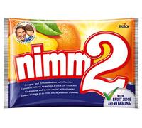 Nimm2 Caramelos Duros de Naranja y Limón Con Vitamina C - 2 Paquetes de 1000 gr - Total: 2000 gr