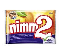 nimm2 - Caramelos duros rellenos sabor naranja y limón con vitaminas (1000g)
