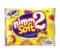 nimm2 Soft - Caramelos masticables rellenos de fruta con vitaminas (800g)