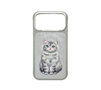 NIMMY Friends Funda Lucky Fashion para iPhone 17 Pro, Gray Chinchilla