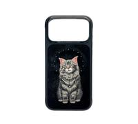 NIMMY Friends Funda Lucky Fashion para iPhone 17 Pro MAX, Black Maine