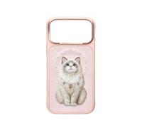 NIMMY Friends Funda Lucky Fashion para iPhone 17 Pro, Pink Ragdoll