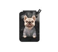NIMMY Friends Tarjetero Magnético Gentle Pets, Black French Bulldog