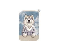 NIMMY Friends Tarjetero Magnético Gentle Pets, Gray Alaskan