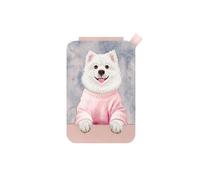 NIMMY Friends Tarjetero Magnético Gentle Pets, Pink Samoyed