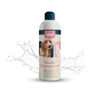 nimo® Champú para perros sensible, sin fragancias y pH neutro con colágeno, para todas las razas de perros y perros sensibles, alérgicos, para un mejor peinado y pelo brillante, 100% libre de