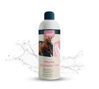 nimo® Champú sensible para caballos, sin fragancias y pH neutro con colágeno, para todas las razas de caballos y caballos sensibles, alérgicos, para un mejor peinado y pelo brillante, 100% libre de