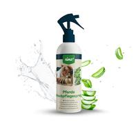 nimo® Spray para el cuidado de la piel de caballos | Cuidado de la piel para caballos con aloe vera y pantenol | Regeneración de la piel en sequedad e inflamación | contra la picazón y la irritación |