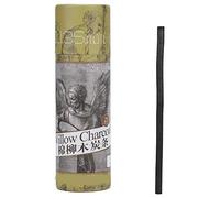 Nimoa 25pcs carboncillo dibujo a lápiz lápiz de carbón artista artista herramienta de pintura boceto lápiz(7332)