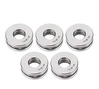 Nimoa 5 PCS Rodamiento de Bolas de Empuje, Rodamientos de Bolas, Piezas de Hardware Industrial de Rodamiento de Bolas de Acero con Rodamiento para Fabricación Mecánica (51201)