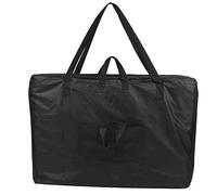 NIMOA Bolsa de almacenamiento para cama de masaje, funda de transporte para mesa de masaje, mesa de spa portátil profesional, bolsa de transporte, lona para el hombro, ahorro de espacio (negro)