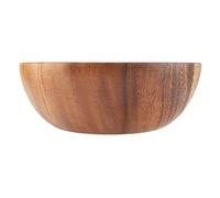 Nimoa Cuenco de Madera, Cuencos de Aperitivo de Acacia Sólida para Bol Ensalada Sopa Arroz Cuenco de Madera Hecho a Mano Utensilios de Cocina (20 * 7cm)