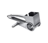NIMOA Rallador de Queso - Queso de Acero Inoxidable Rotary Cutter Slicer Shredder
