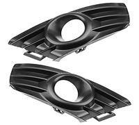 NIMOA Rejilla de la Luz Antiniebla Delantera, 2PCS Vehículo Cubiertas de la Lámpara del Coche Derecha e Izquierda for Protección Compatible con Citroen C4