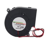 Nimomo Ventilador de Disipación Calor, 12V 2,4a, 3d Impresora Ventilador, Soplador turbina soplador aire doble bola ventilador refrigeración multiusos