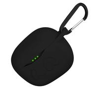 Nimon Silicone Case for JBL Tune 125TWS Soft and Flexible Scratch/Shock Resistant Silicone Cover for JBL Tune 125TWS Headphones (Black)