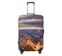 NImongt Beauty Grand Canyon 1 - Funda para maleta, universal, elástica, accesorio para equipaje, vacaciones, playa, negocios, viajes, Black, L, Equipaje de mano