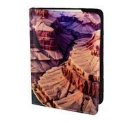 NImongt Beauty Grand Canyon - Cartera elegante para pasaporte de 5.5 pulgadas, para hombres y mujeres, negocios, ocio, viajes, Black, Talla única