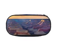 NImongt Beauty Grand Canyon - Estuche elegante para lápices, suministros escolares, almacenamiento de maquillaje, viajes, oficina, clase, Black, Talla única, Organizador de bolsas