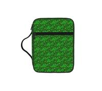 NImongt Bolsa de almacenamiento de la Biblia con estampado de purpurina para el día de San Patricio, organizador de escrituras, accesorio eclesiástico