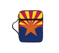 NImongt Bolsa de almacenamiento de la Biblia con impresión de la bandera del estado de Arizona, para la iglesia, viajes, organizador de escrituras, accesorio eclesiástico