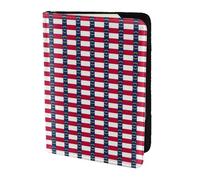 NImongt Cartera elegante con estampado de la bandera del estado de Carolina del Norte de 5.5 pulgadas, para hombres y mujeres, negocios, ocio, viajes, Black, Talla única