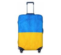 NImongt Funda universal elástica para maleta, diseño de bandera de Ucrania, accesorio para equipaje, vacaciones, playa, negocios, viajes, Black, L, Equipaje de mano